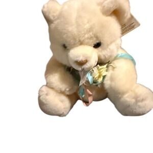 Just Say It With Hugs Plush Cream Teddy Bear Baby Gift Toy New With Tag